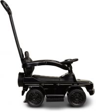 Машинка для катання Caretero (Toyz) Mercedes G350 D з батьківською ручкою Black